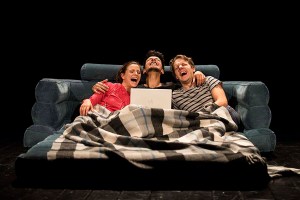 Domani mi alzo presto, Amor Vacui, regia di Lorenzo Maragoni, 2016, Scrittura condivisa di: Amor Vacui e Michele Ruol, Regia: Lorenzo Maragoni, con: Andrea Bellacicco, Eleonora Panizzo, Andrea Tonin, foto di Serena Pea